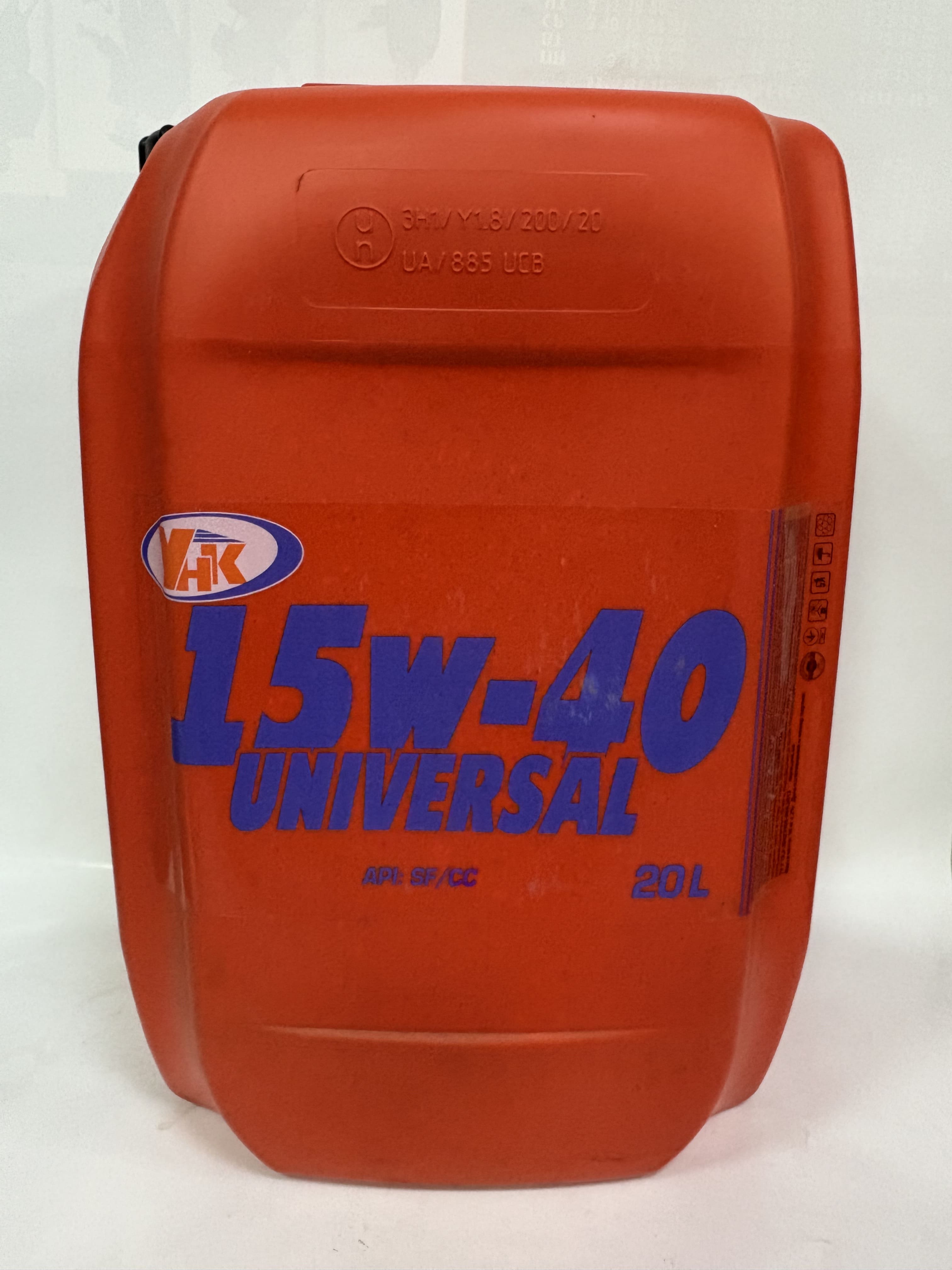 Олива моторна Унк Universal 15w40 API CC